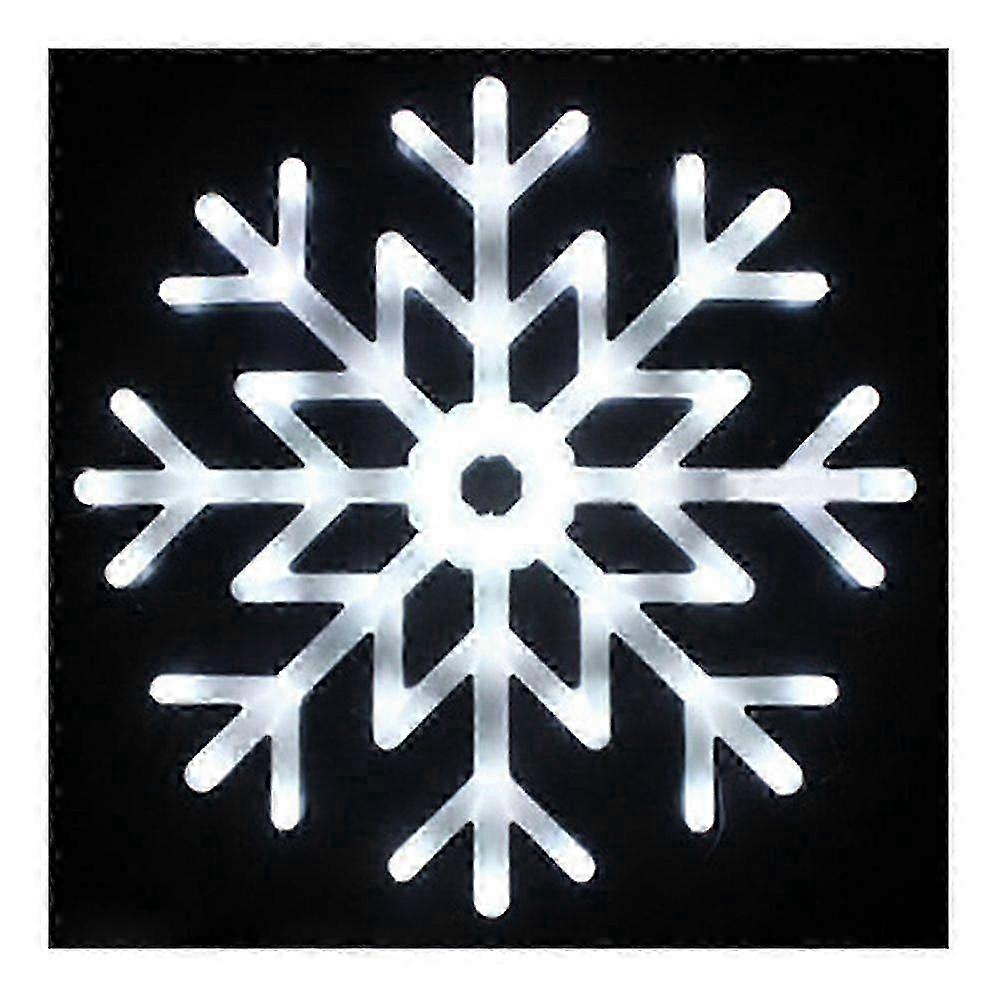 2025 40cm LED Snowflake Multicolor Light Pendant