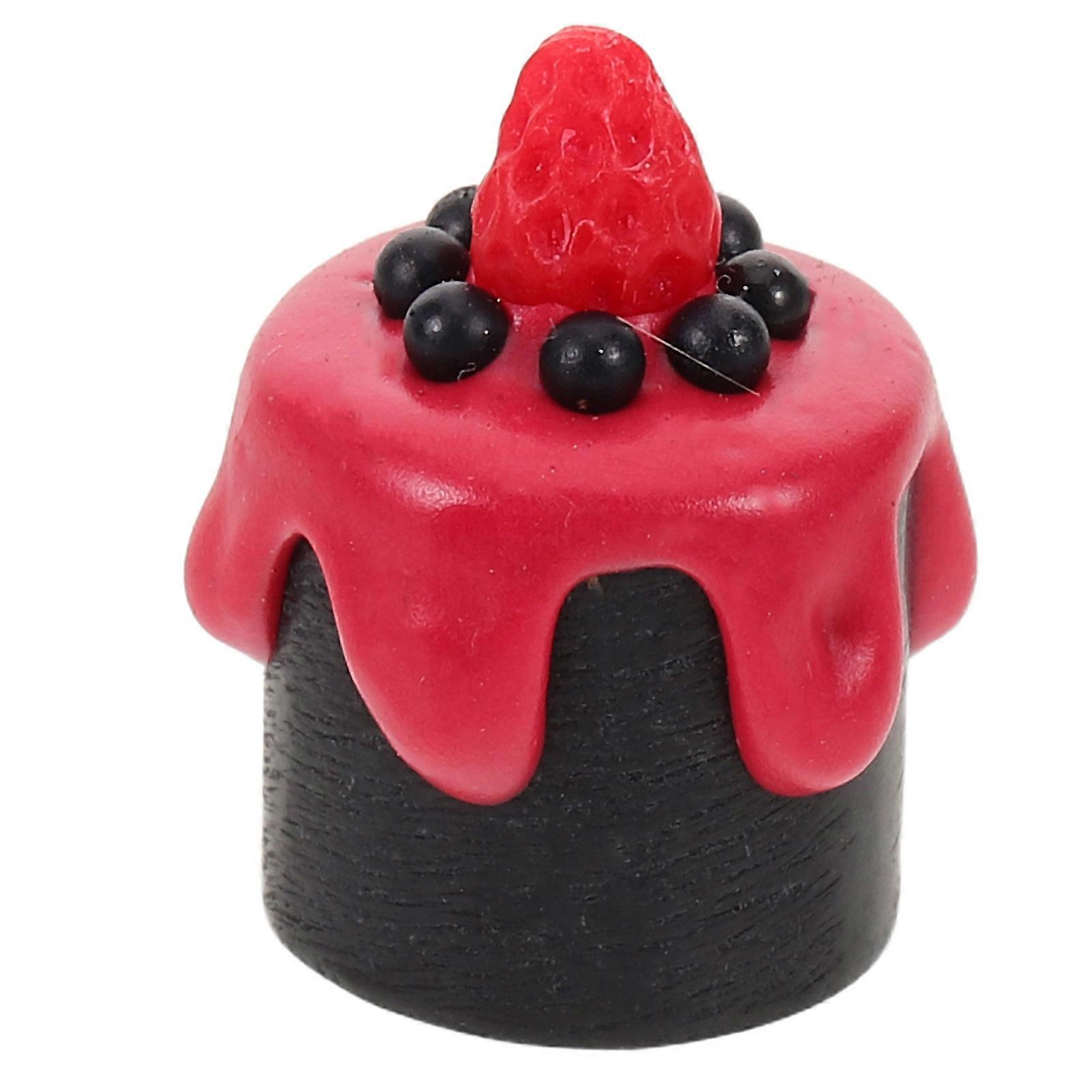 Mini Cake Ornament for DIY Bakery Decoration Resin