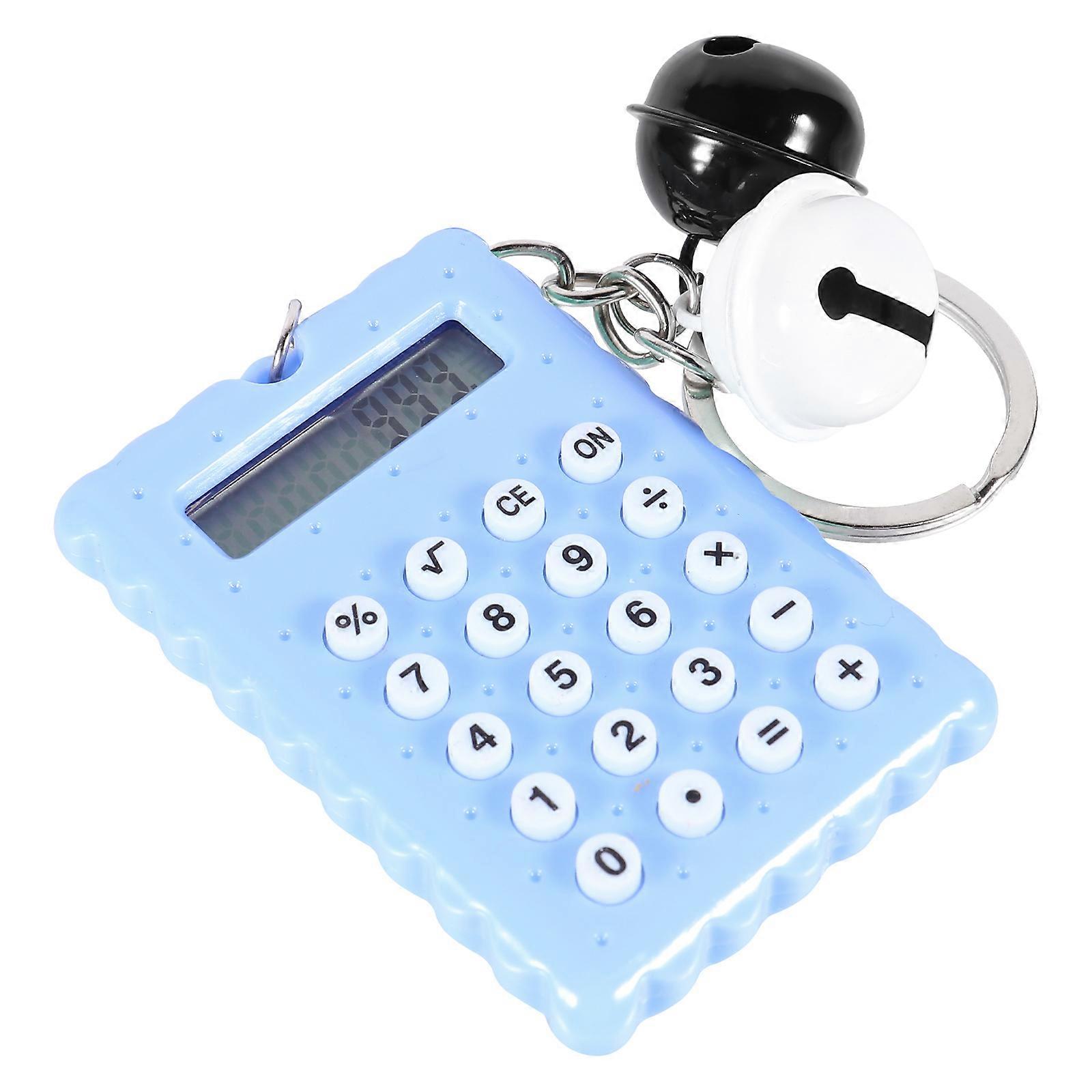 Portable Mini Calculator for Calculating with 8-Digit Display Keychain