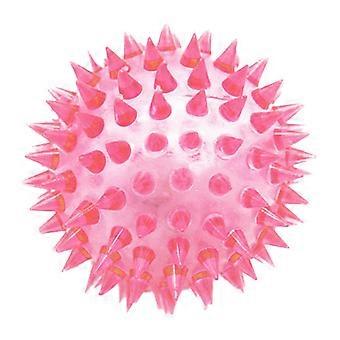 Pet Dog Toys Cat Puppy Sounding Toy Polka Squeaky Tooth Cleaning Ball TPR Training Pet Teeth Chewing Toy Thorn Balls Accessories