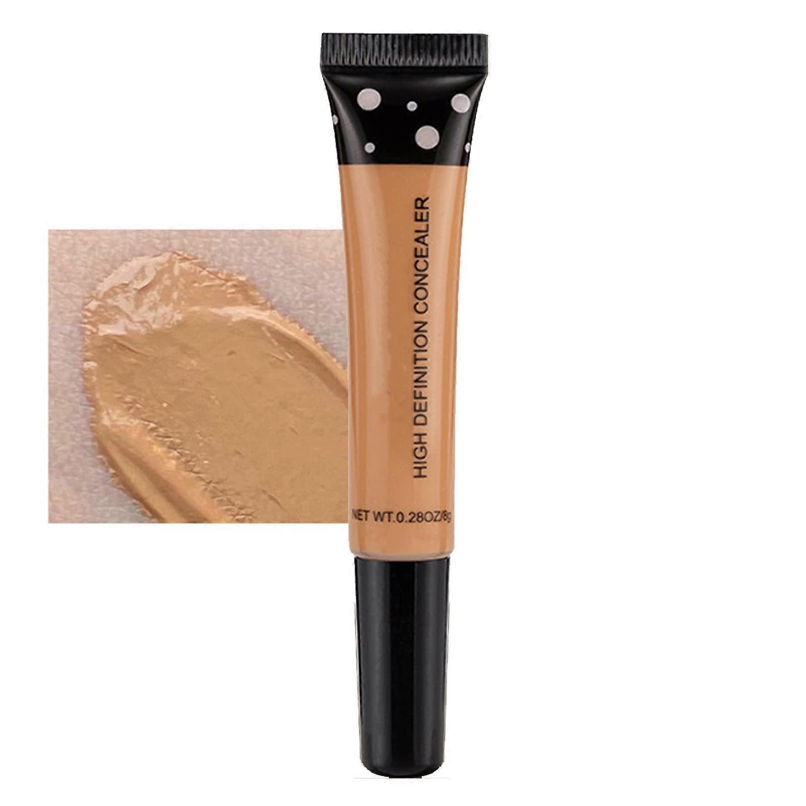 Full Coverage Waterproof Concealer Matte Finish Lightweight Cream for Dark Circles