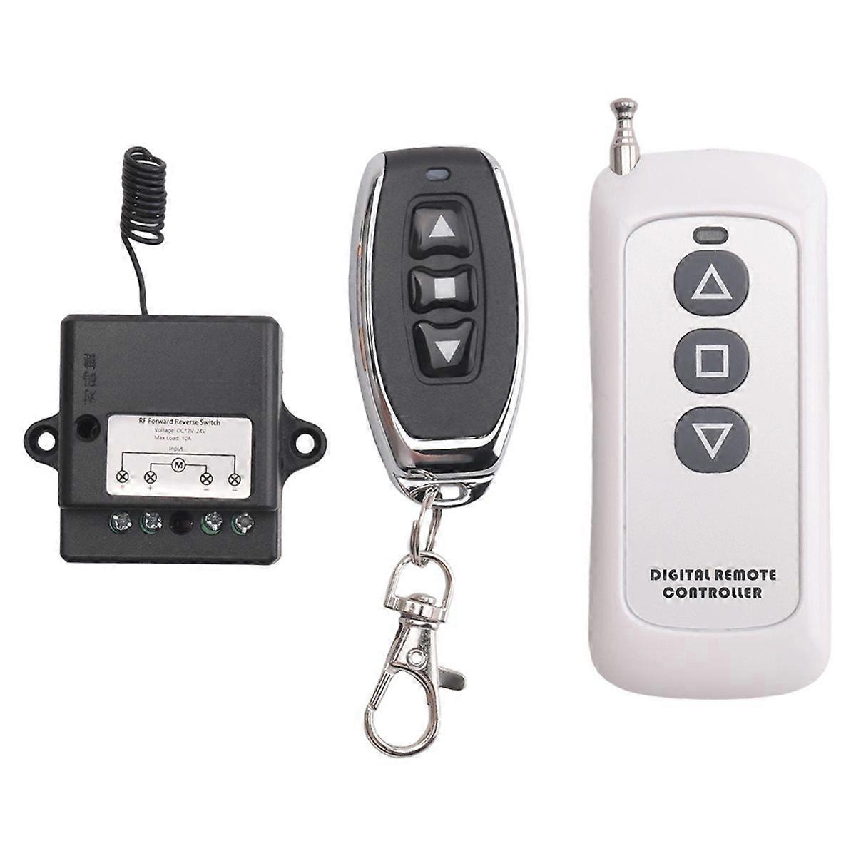 DC12V-24V Forward Reverse Switch, Linear Actuator Remote Control, 10A Current, 165 Ft Range ,Linear Actuator with Remote