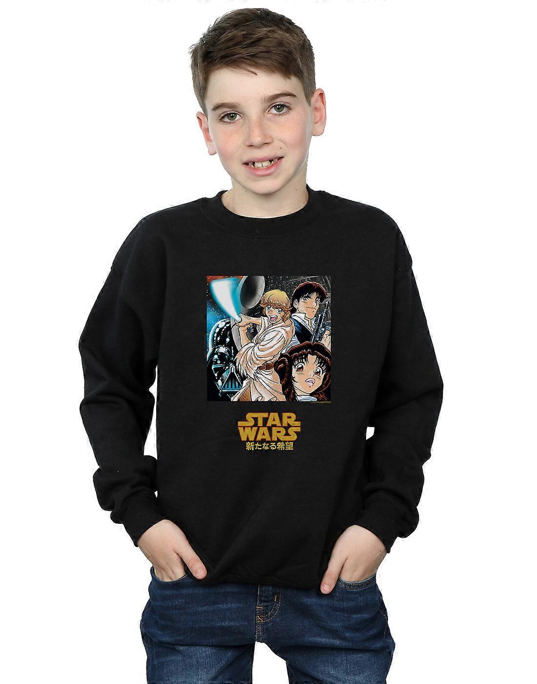 Star Wars gutter tegn Anime Sweatshirt