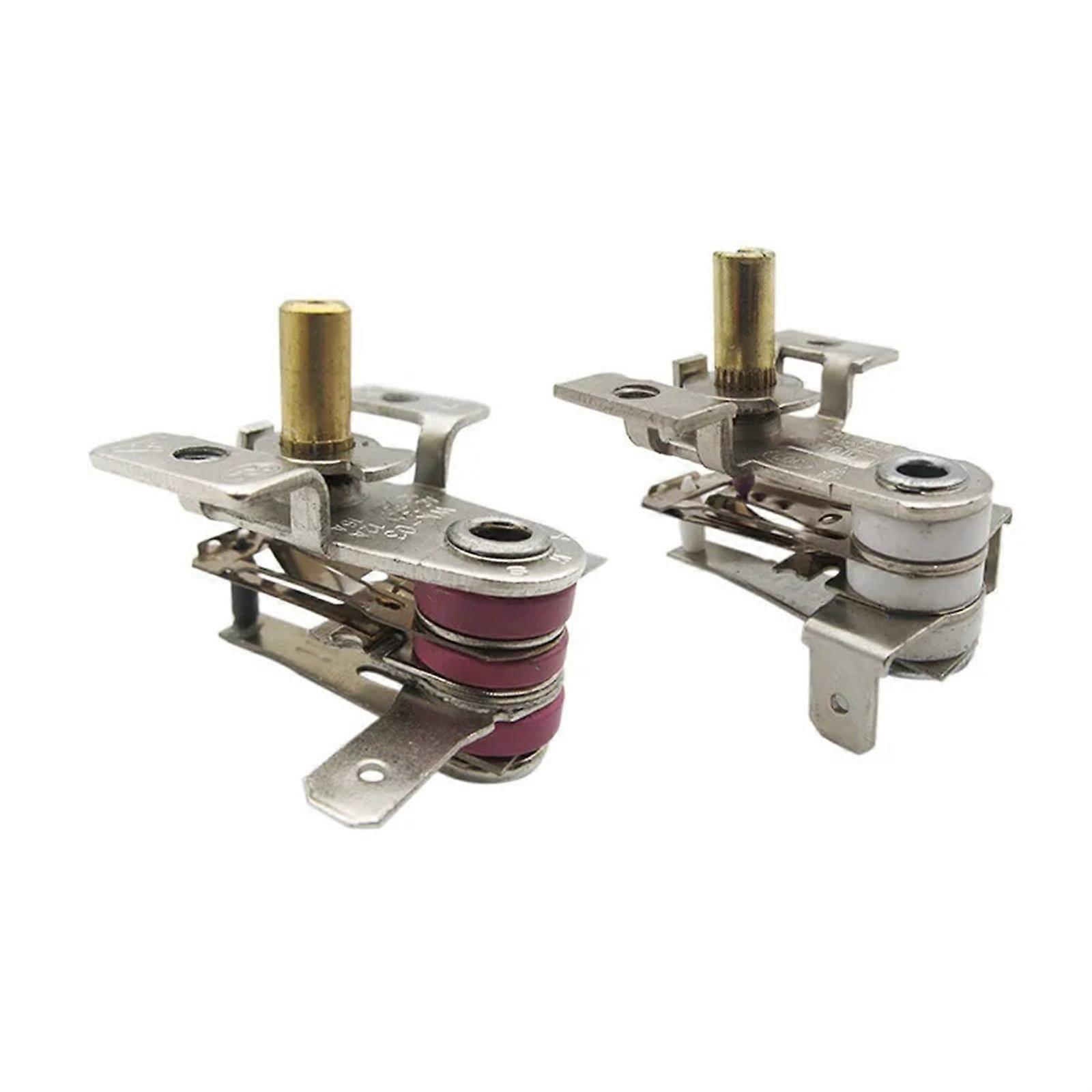 2Pcs Electric Heater Thermostat Controller 10A and Oil Heater Temperature Control Switch 16A