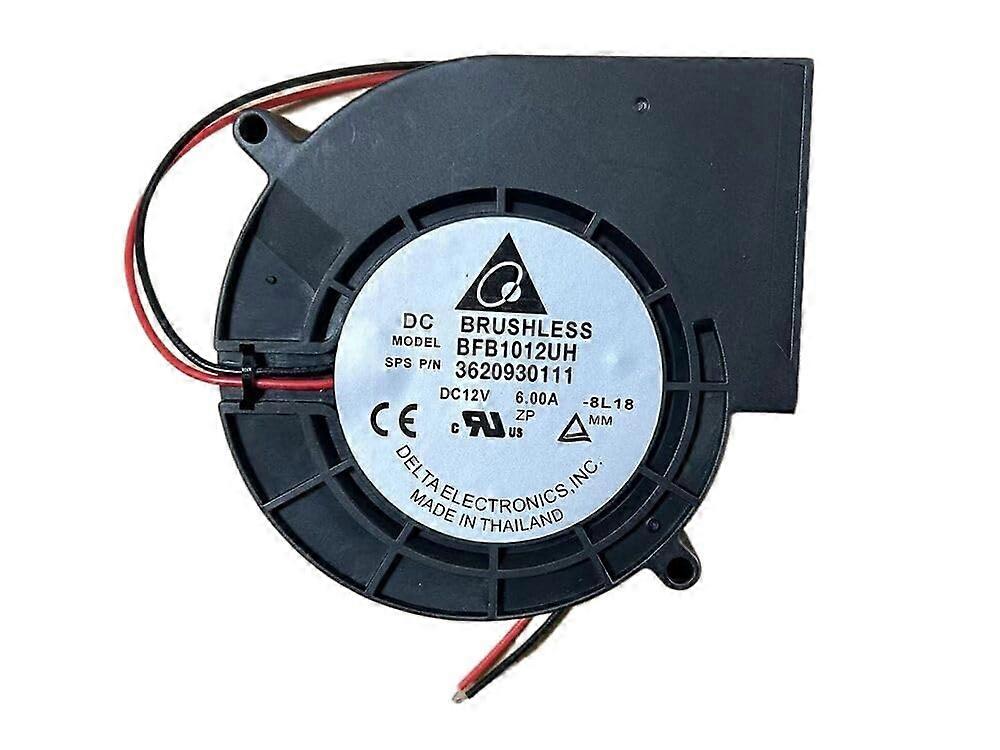 Power DC Blower Fan BFB1012UH 12V 6A  Airflow Turbine for Electronics Cooling