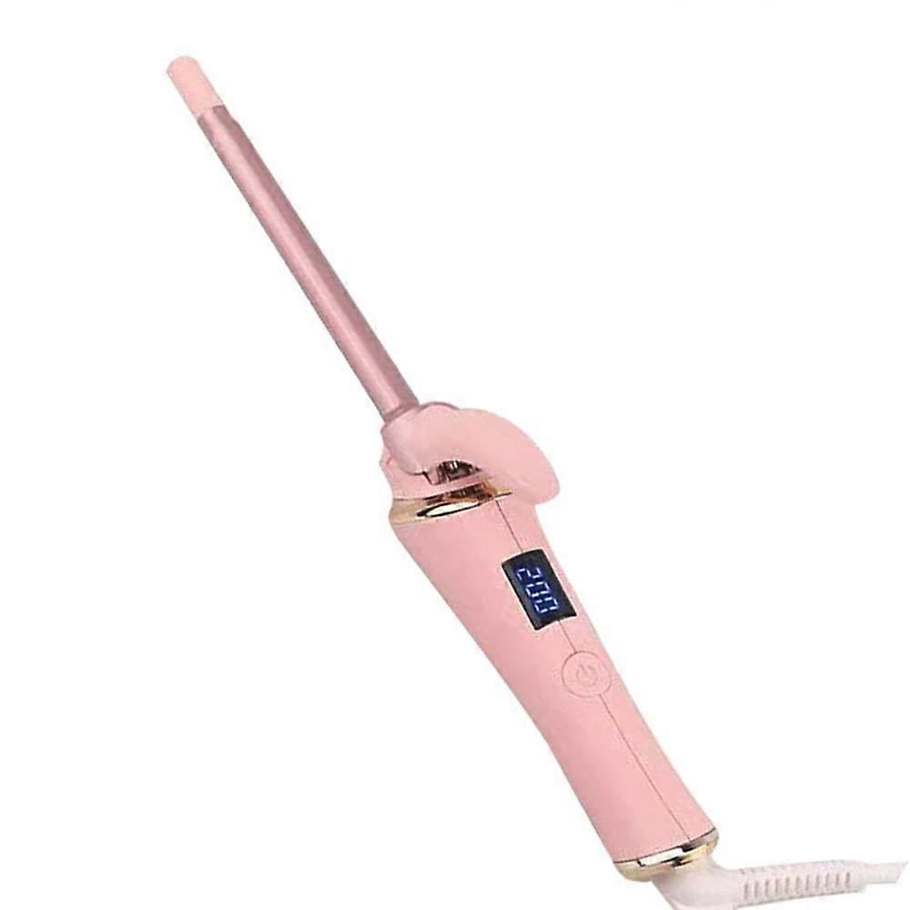 9mm Ceramic Curling Wand for Tight Curls, Mini Curling Iron with Adjustable Temperature Control