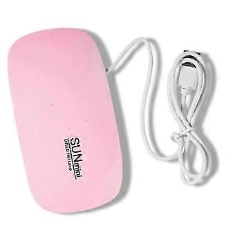 Lámpara LED portátil para secado de uñas para manicura en gel.