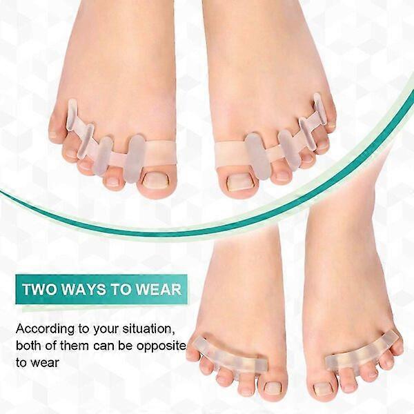 Toe Spacer, Gel Material, 1 Pair Full Ring, Yoga Application