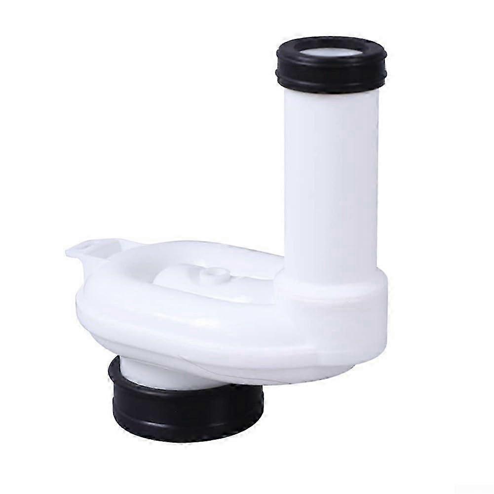 PP Urinal Siphon DN50 X DN40/50 Horizontal Drain Trap For Wall Installation Efficient Sewer Connection Reduces Backflow Edition 0120
