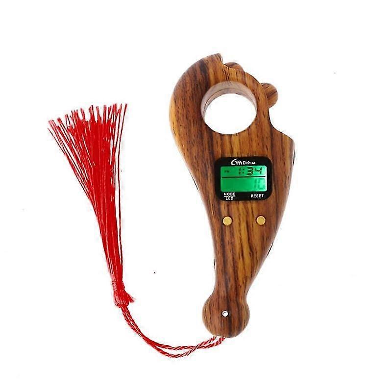 Digital finger control beads counter with portable and lightweight design