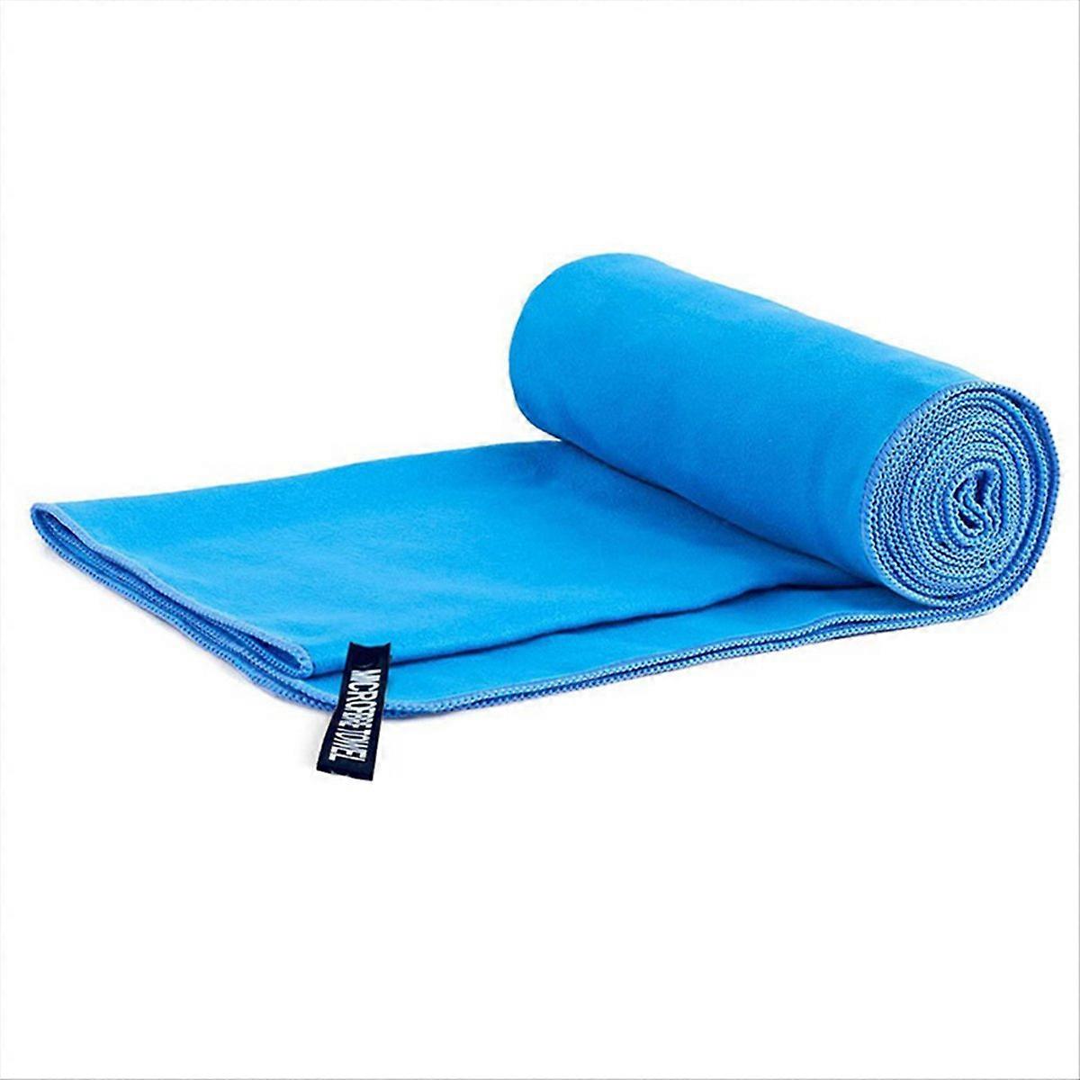 Microfiber Towel Quick Dry Towel for Swim,Yoga,Gym,Light Blue