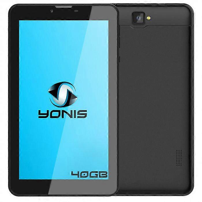 3G 7 tommer Dual Core Dual SIM Sort Tablet 36 GB Android Bluetooth YONIS