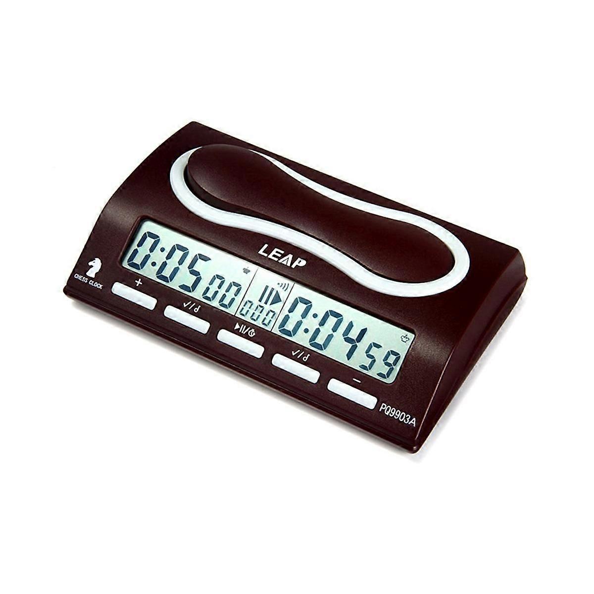 LEAP Chess Clock Advanced Digital Chess Timer with 7 Type 38 Timing Set Modes Clock Chess Timer