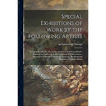 Mostre speciali di opere dei seguenti artisti: Dipinti di John W. Alexander: Sculture di Chester Beach: Dipinti di artisti californiani: Pa
