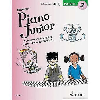 Piano Junior: Duet: een creatieve en interactieve Piano cursus voor kinderen: boek 2 (Piano Junior)