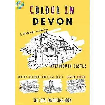 Devon Colouring Book A4 - Colour Your Streets - Paperback - English Book - Handicrafts, decorative arts and crafts