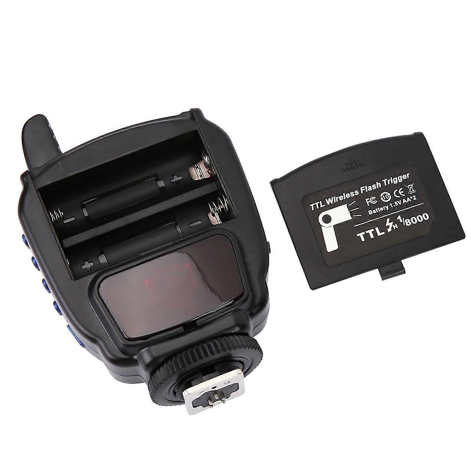 LCD Large Display Wireless TTL Flash Controller Trigger Compatible With Cameras(Compatible With Canon TX C02)