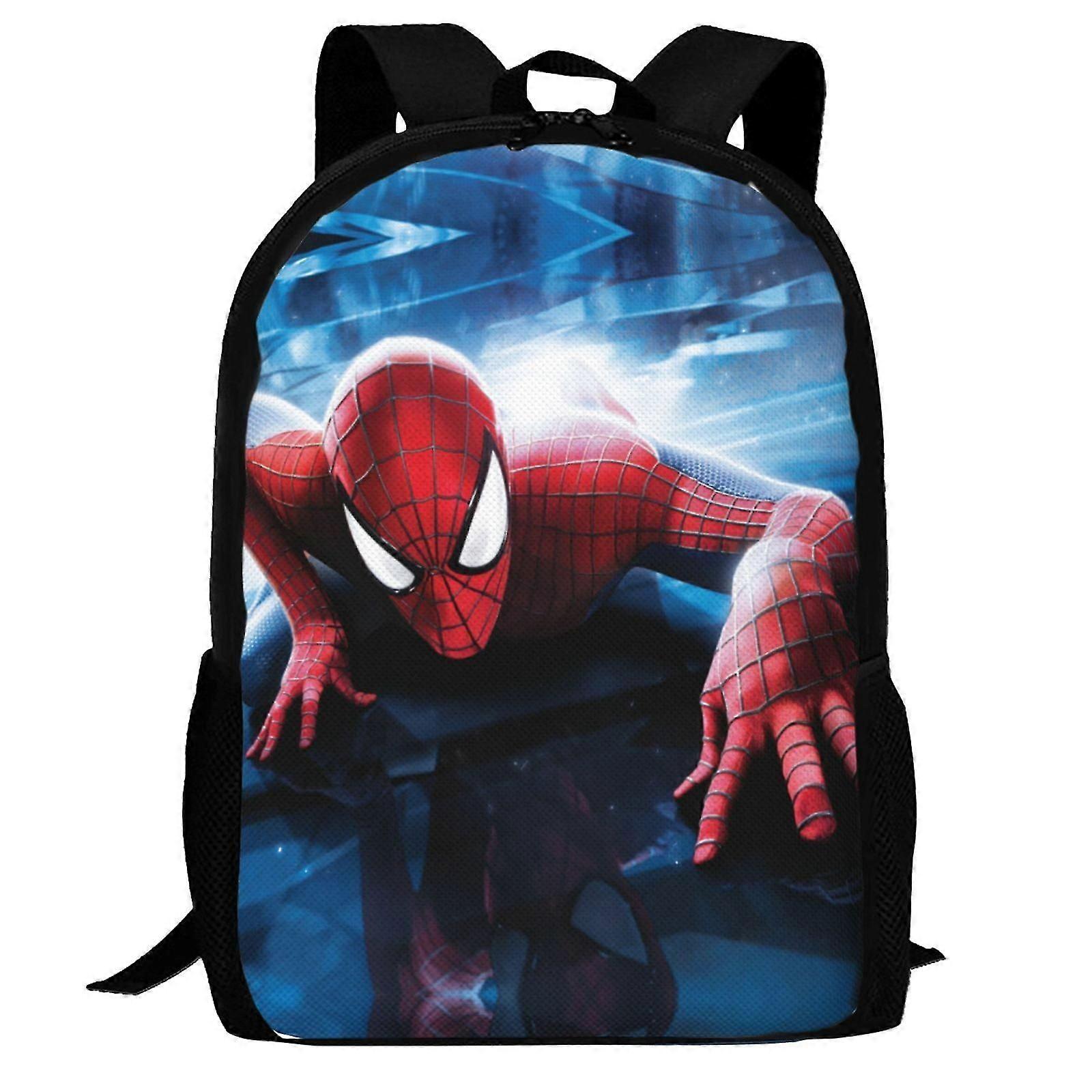 j7099 Spider-Man Backpack,3d Print Laptop Backpack Lightweight Casual Daypack Bookbag Multi-Function Travel Backpack e7099