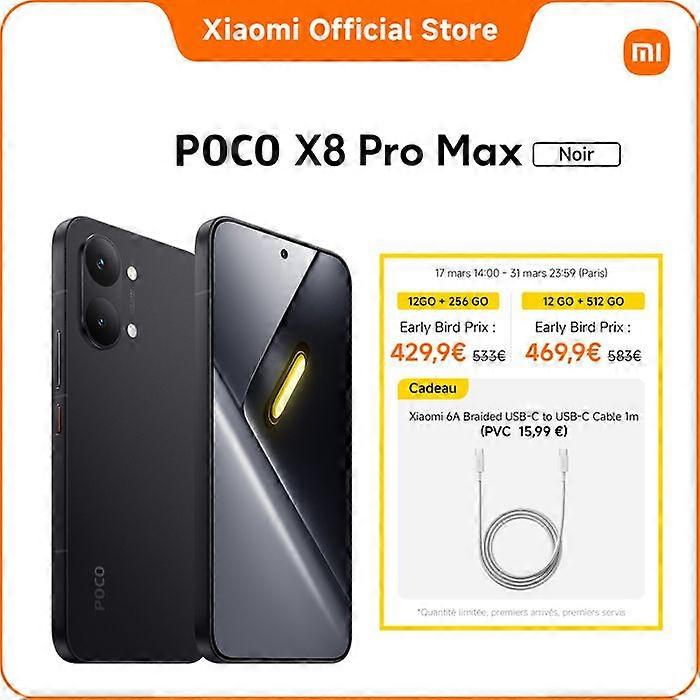 POCO X8 Pro Max 12+512 Sort Dimensity 9500s Processor