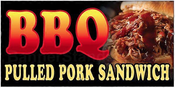 BBQ PULLED PORK SANDWICH Banner FB0761