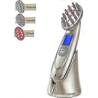 2026 Hot!! Professionele elektrische haargroeilaserkam met radiofrequent elektromagnetisch veld LED-foton