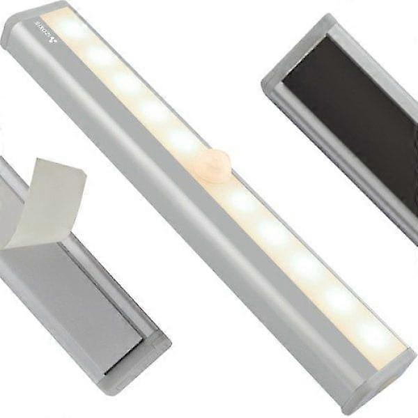 Wardrobe Light Motion Sensor / Self-Adhesive LED Light - 20 cm Silver