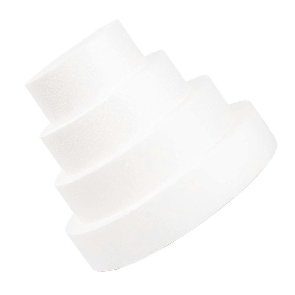 4Pcs Gathering Fake Cakes Multi-function Cake Dummies Reusable Cake Models Party Accessory