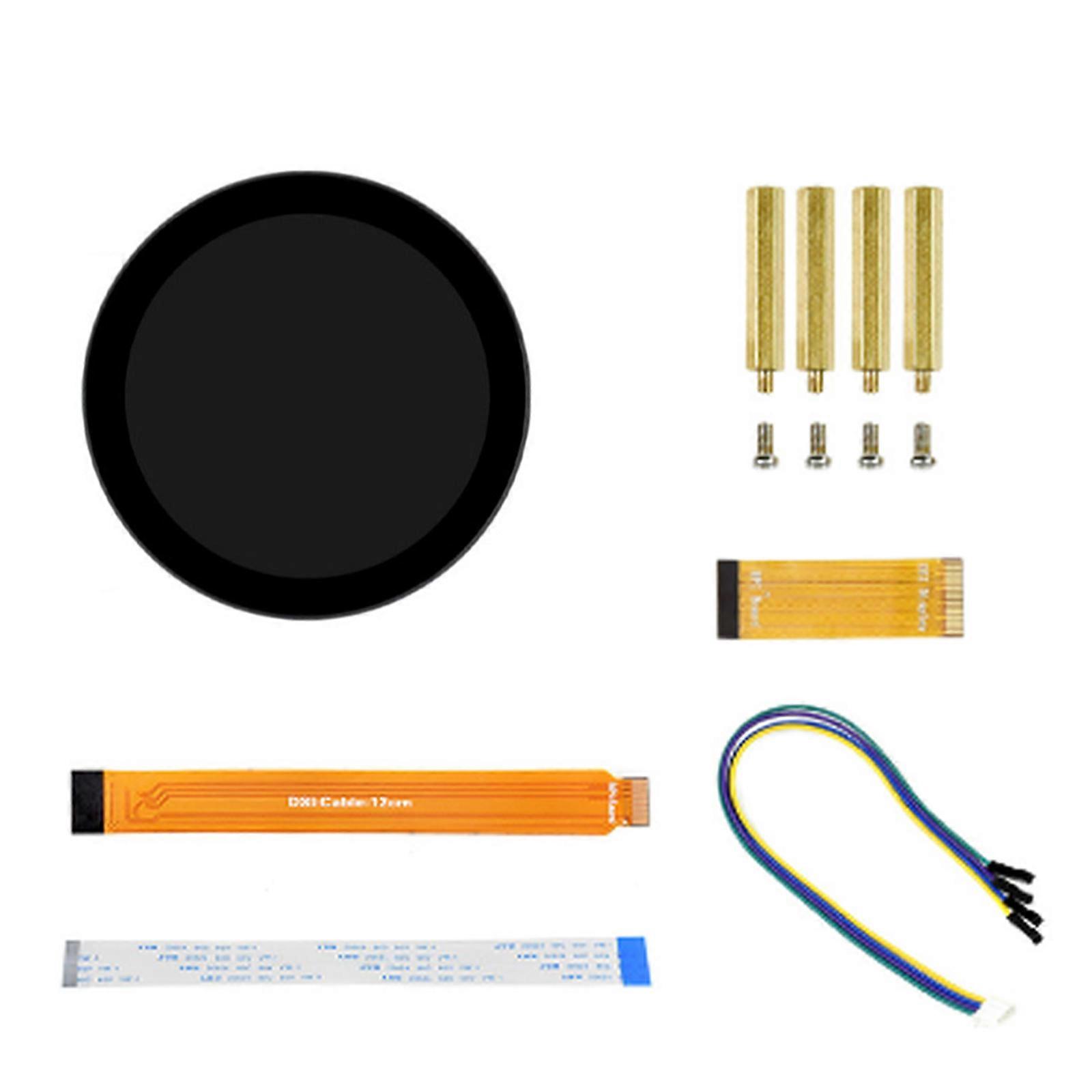 4inch Round Capacitive Touchable Screen Microcontroller Development Board Round Capacitive Screen 720x720/800x800 Multicolor