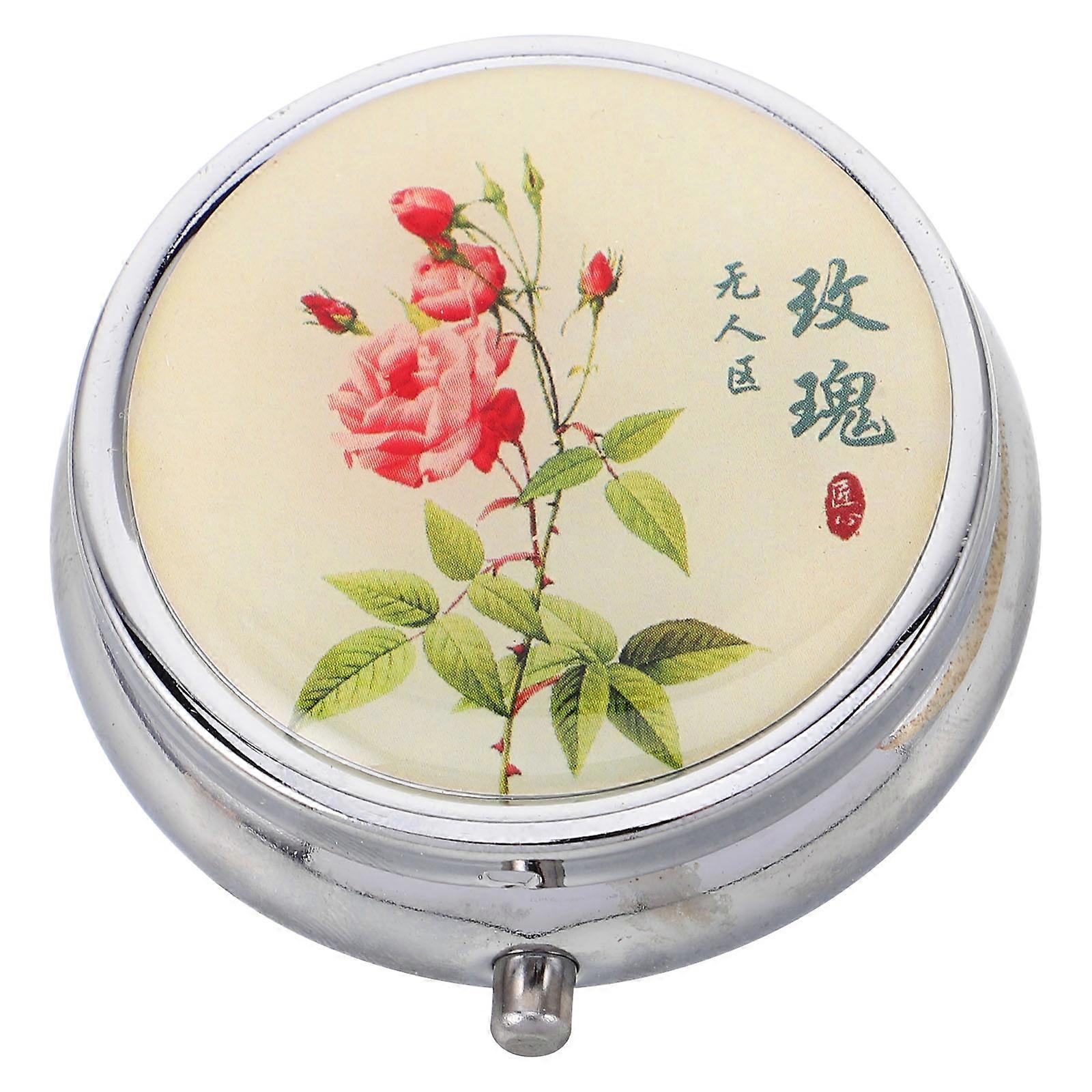 Solid Perfume Portable Rose Balm Compact Solid Balm Women Girls Solid Fragrance Unique Solid Perfume Versatile Solid Balm Small Solid Perfume (12g)