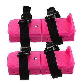 Pink Children's Ice Skates for Winter Snow Sports 1Pair Adjustable