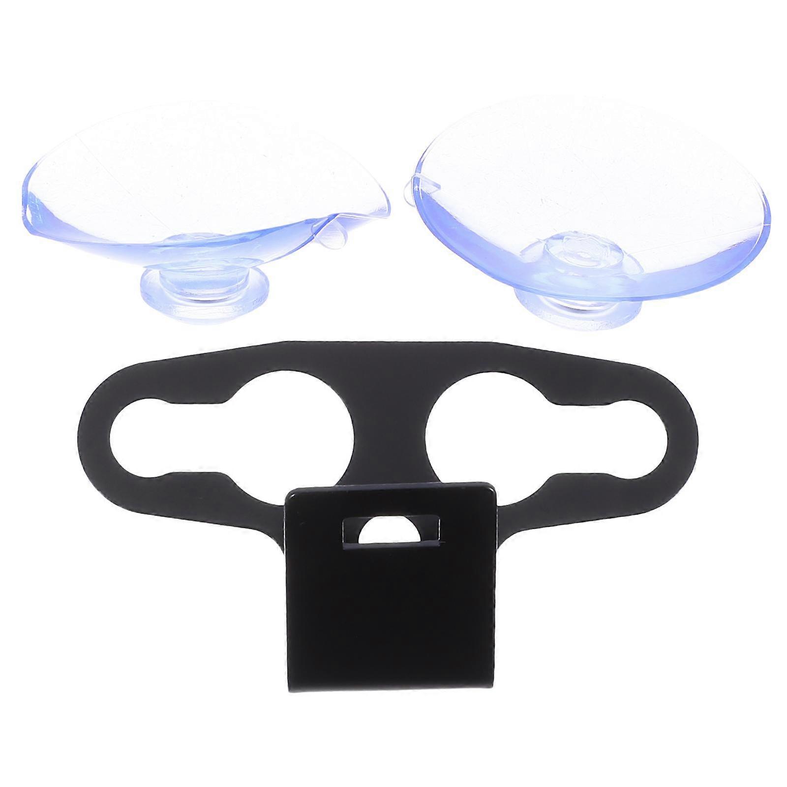 Radar Suction Cup Holder Car Mount Dashboard Bracket Windshield Plastic Durable Adjustable Compatibility Vehicle Navigation