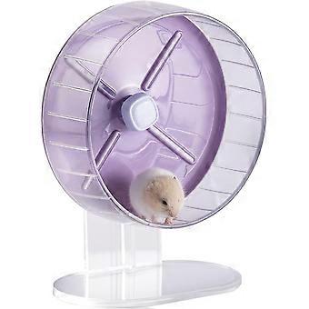 Windmill Silent Candy Color Running Wheel With Height Adjustable Base And Hamster Cage Attachment