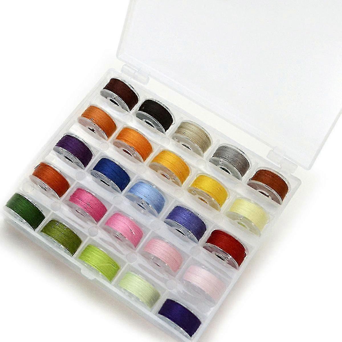 Mix Colored Sewing Thread With Spools