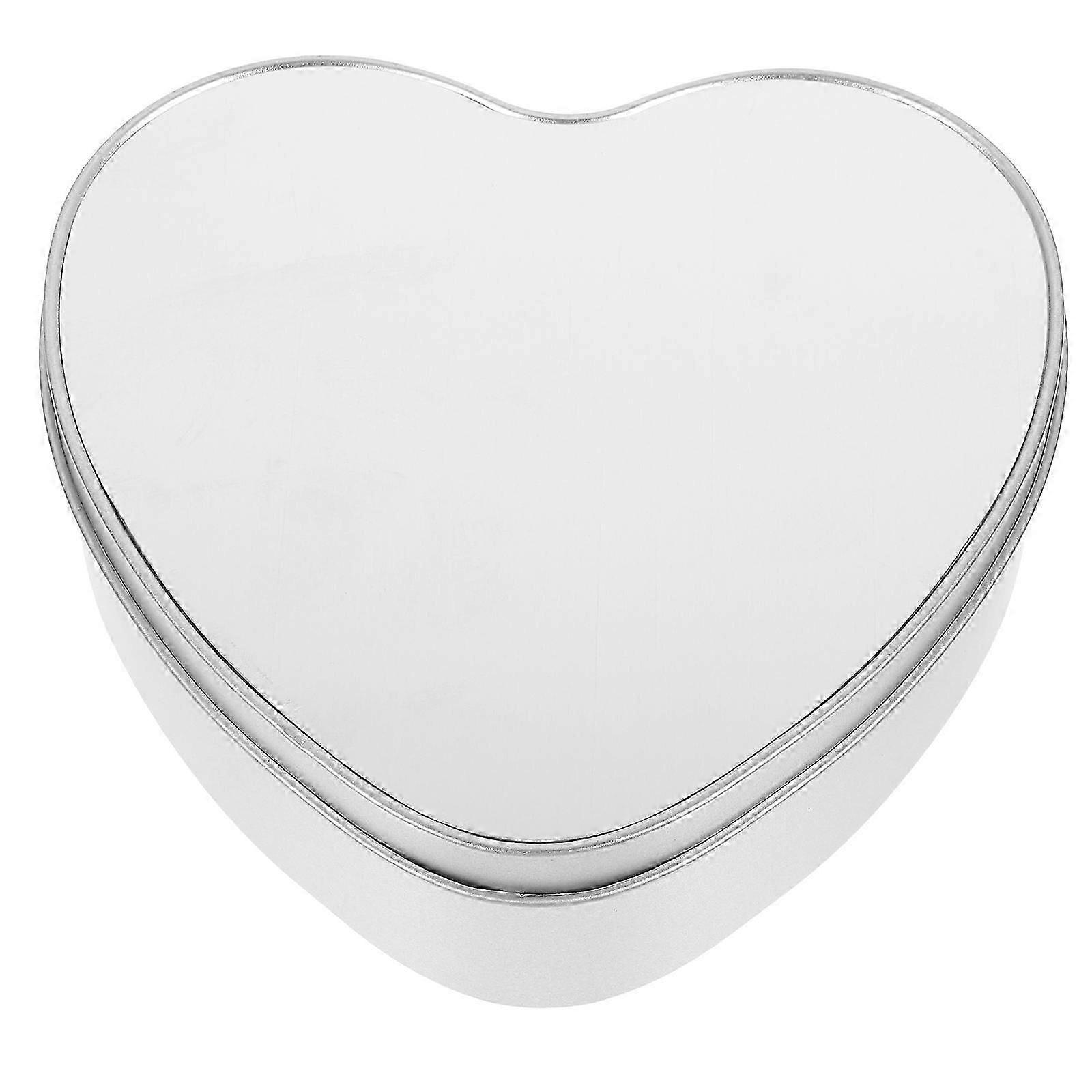Sublimation Tin Box for Storage Use Silver Iron Cookie Case