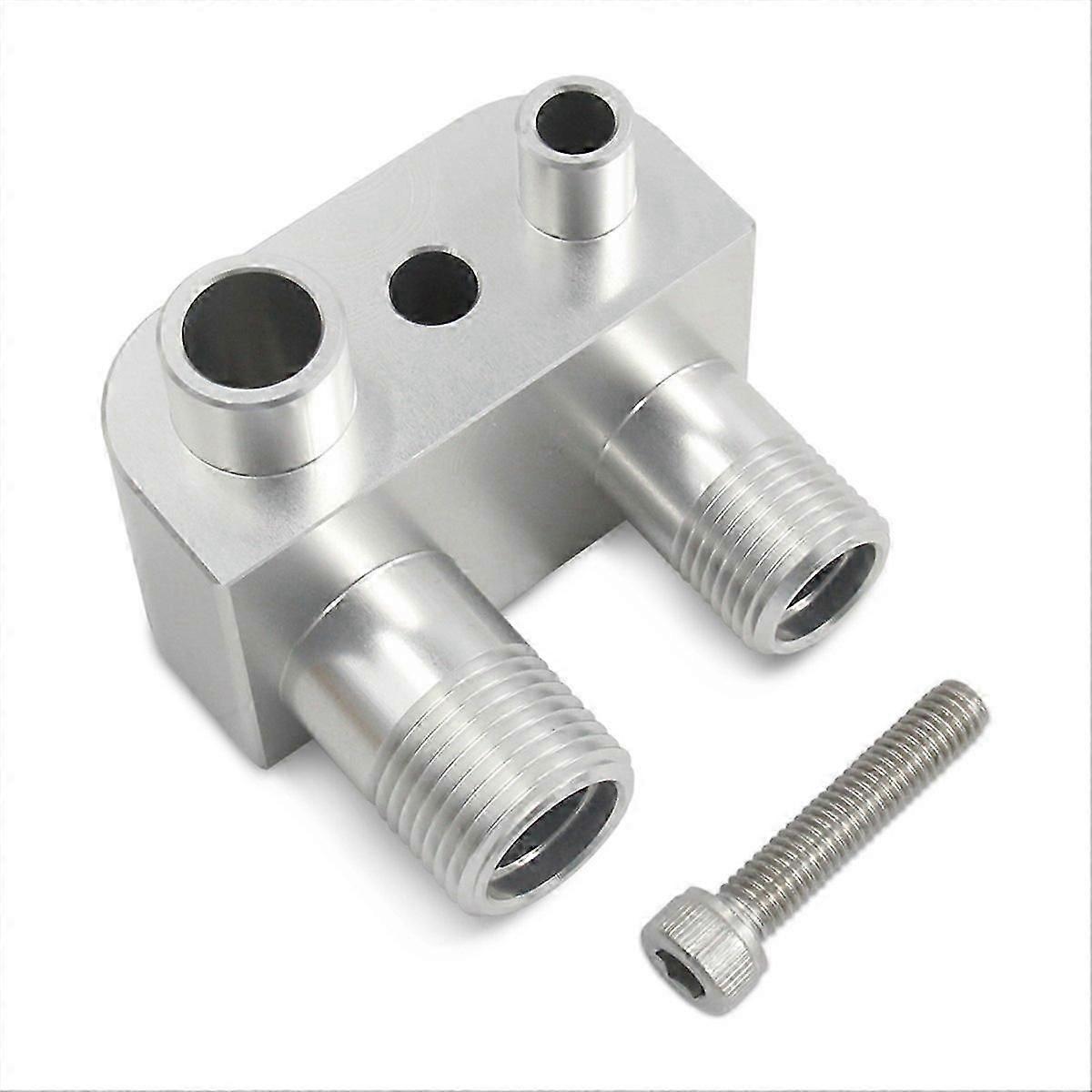 Air conditioning compressor adapter for GM Gen V L86 L83 engine conversion - Mounting accessories