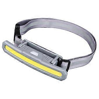 Rechargeable Running Light, Reflective Waterproof Headlamp Flashlight for Night Chest/Waist Lamp