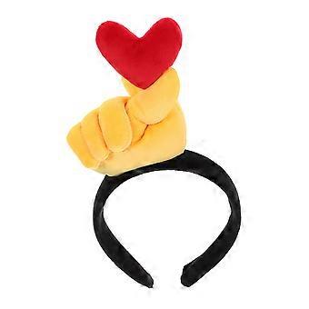 Sydänpanta Sormi Sydän Pää Bopper Päähine Sydän Hiuspannat Loma Hiustarvikkeet Ystävänpäivä Hääjuhlat Pääpanta Suosikki Cosplay