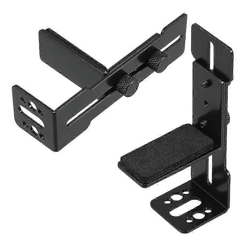 2pcs GPU Support Bracket GPU Holder Stand GPU Sag Bracket Graphics Card Support compatible with Fan Mount Suitable compatible with 12cm Fan Black