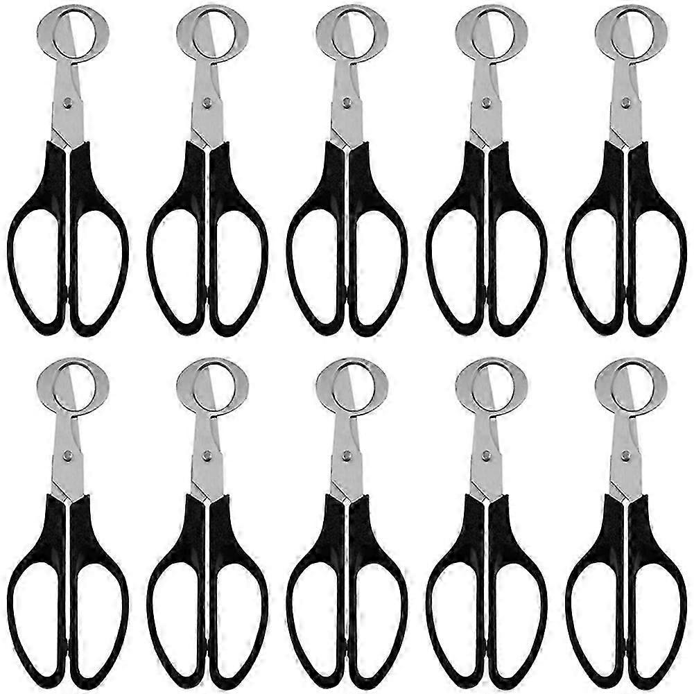 10PCS Egg Scissors Quail Egg Shell Cutters Separator Small Quail Egg Cracker Quail Scissors Opener