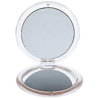 Compact Mirrors Portable Makeup Mirror Double-Sided Design compatible with Concerts Parties Round Material 1Pcs