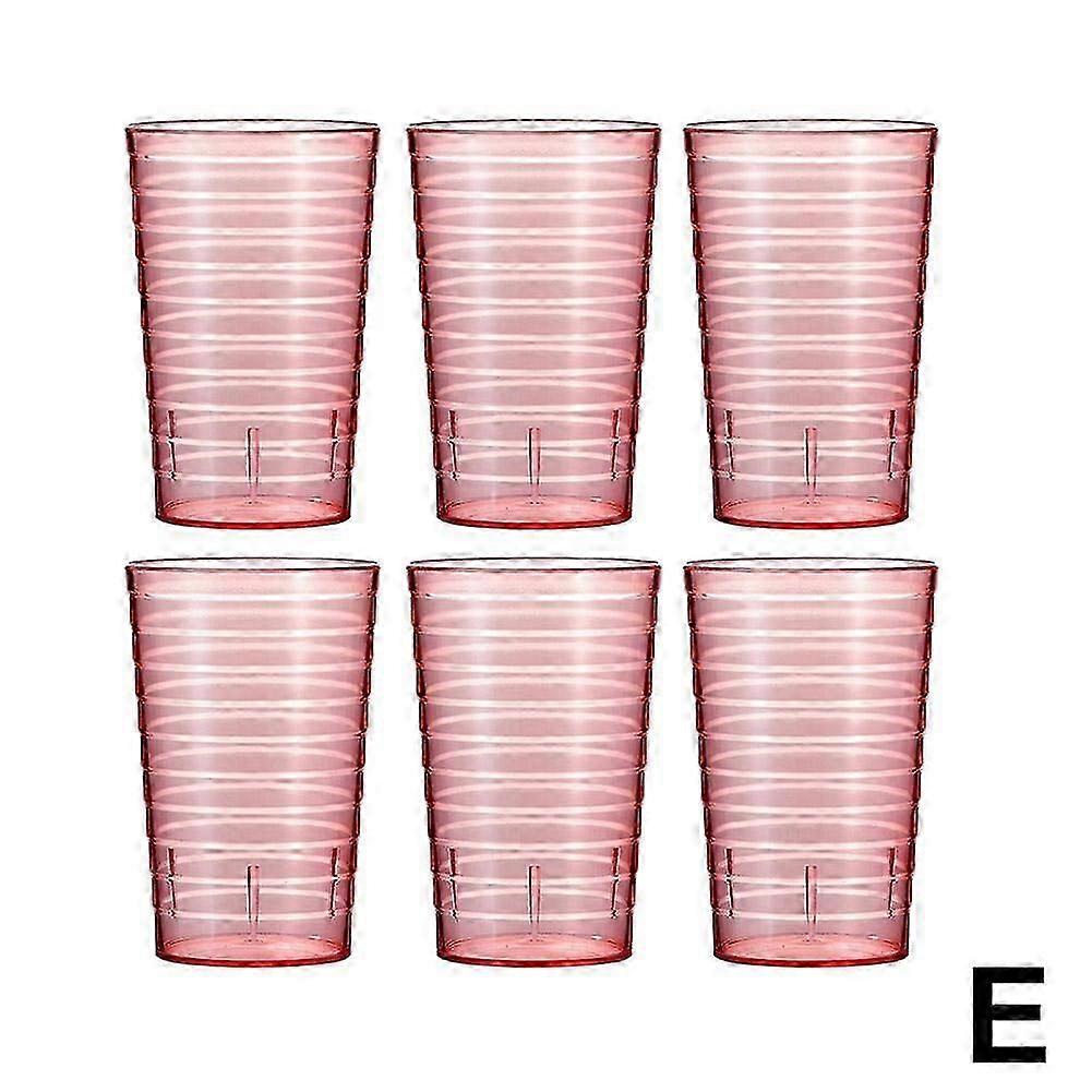 2025-2026 9 st ölglas plast dricksvattenkopp
