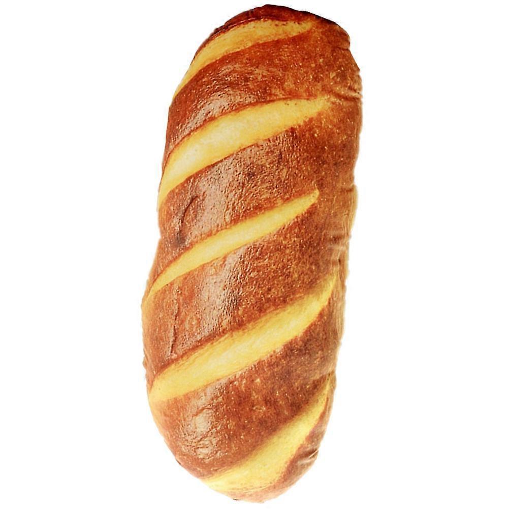 Simulation Bread Shape Pillow for Lumbar Support 1Pcs Realistic Butter Bread Cushion