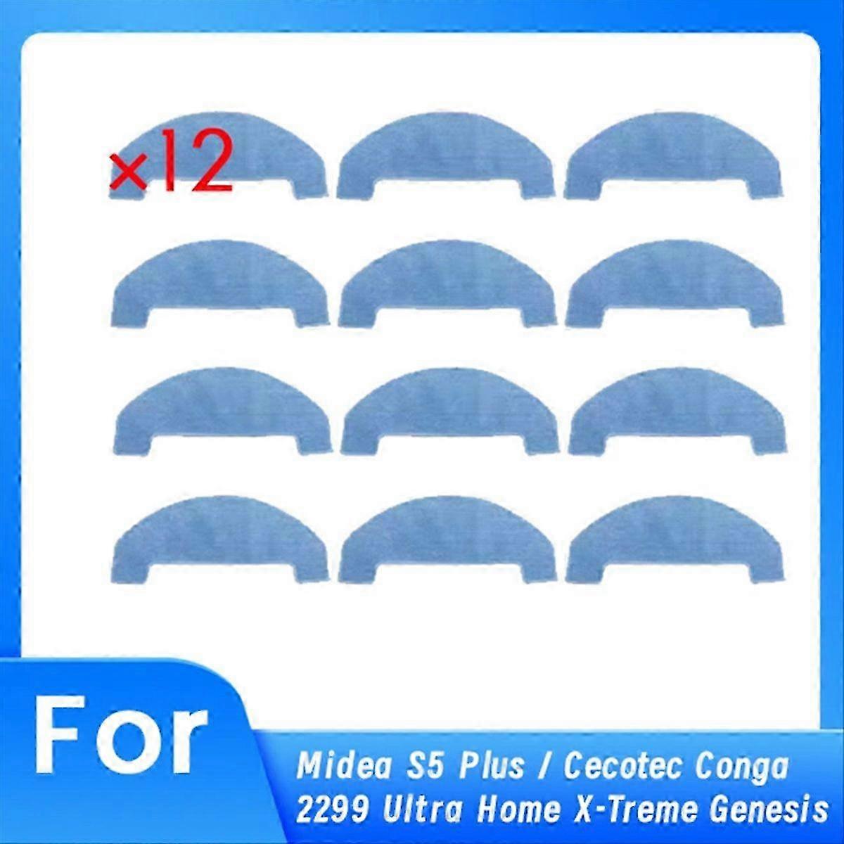 12 PCS Cleaning Rag compatible with S5 Plus/ 2299 Robot Vacuum
