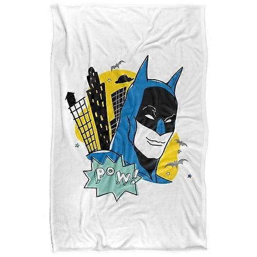 Batman Pow Portrait Blanket