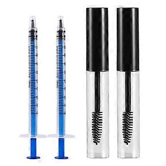 Empty Bottles Mascara Bottle for Storage Use 100Pcs Plastic Dropper Pipettes