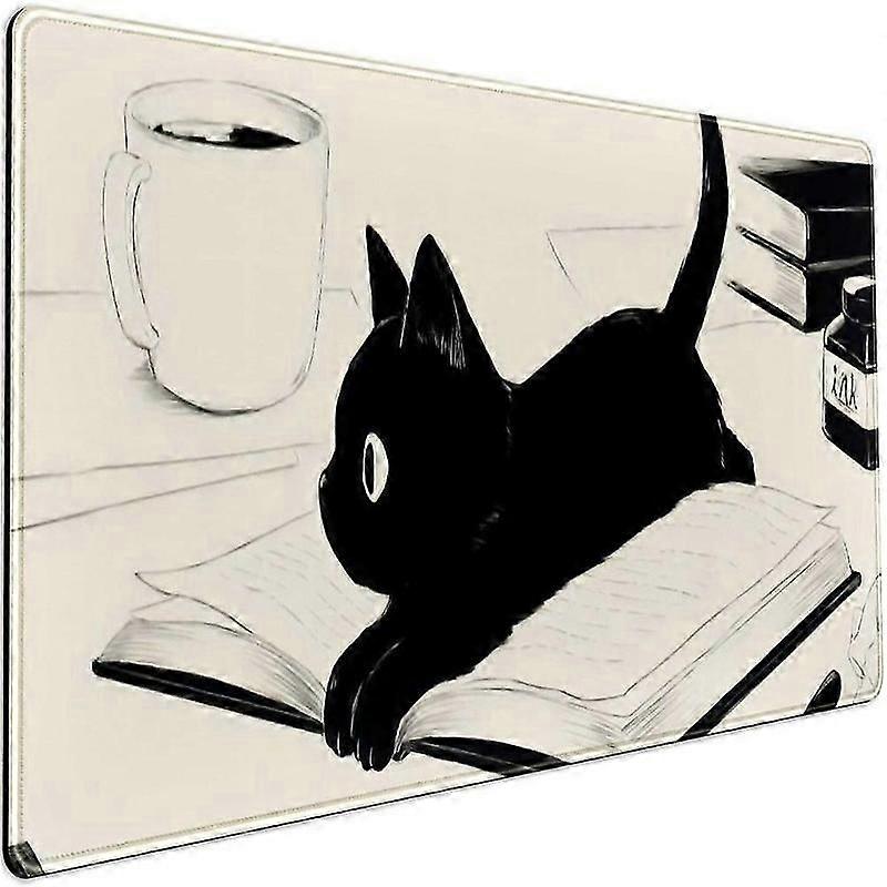 Desk pad with ample space for mouse and keyboard