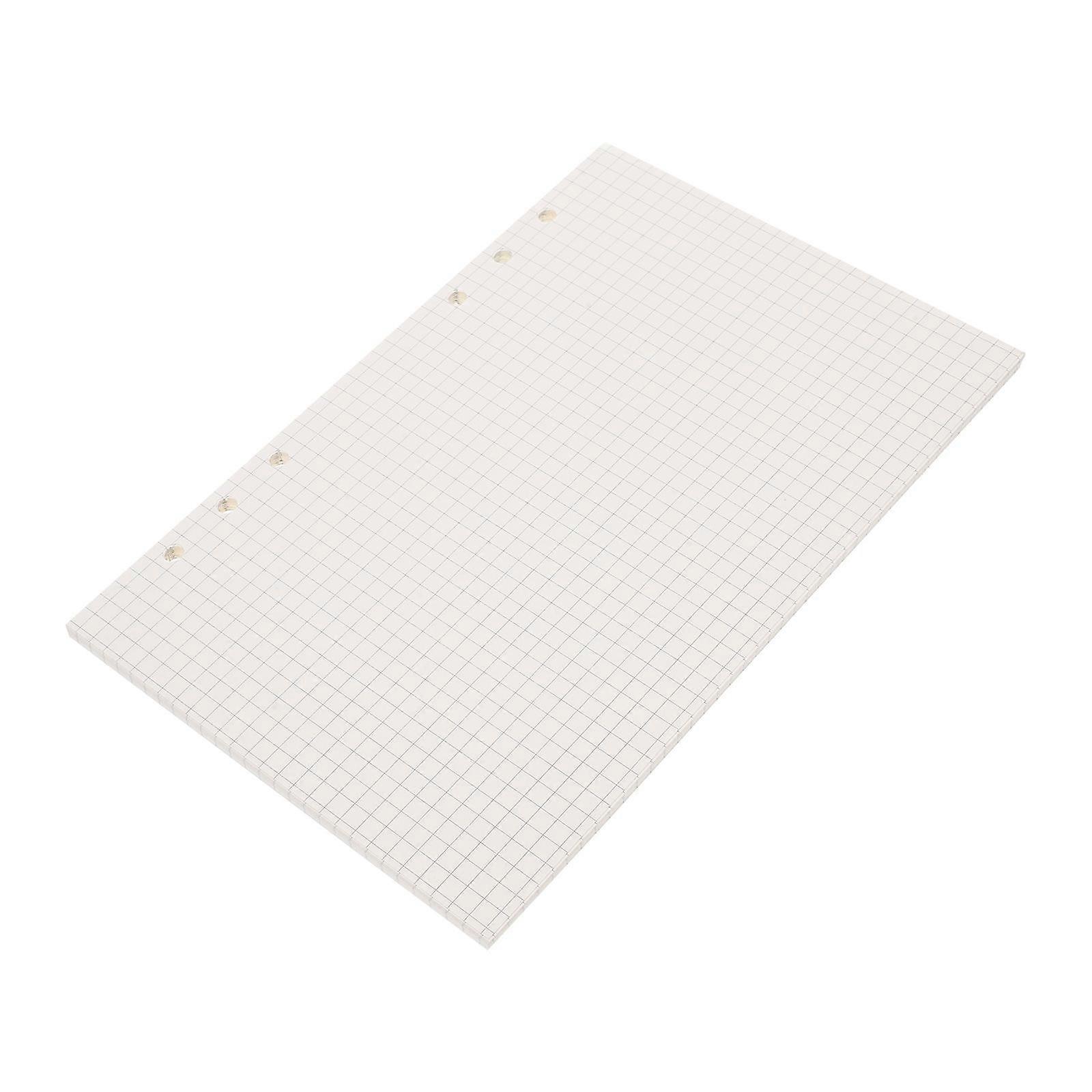 A5 Grid Paper Refill Binder Inserts for Office and School Use 45Sheets