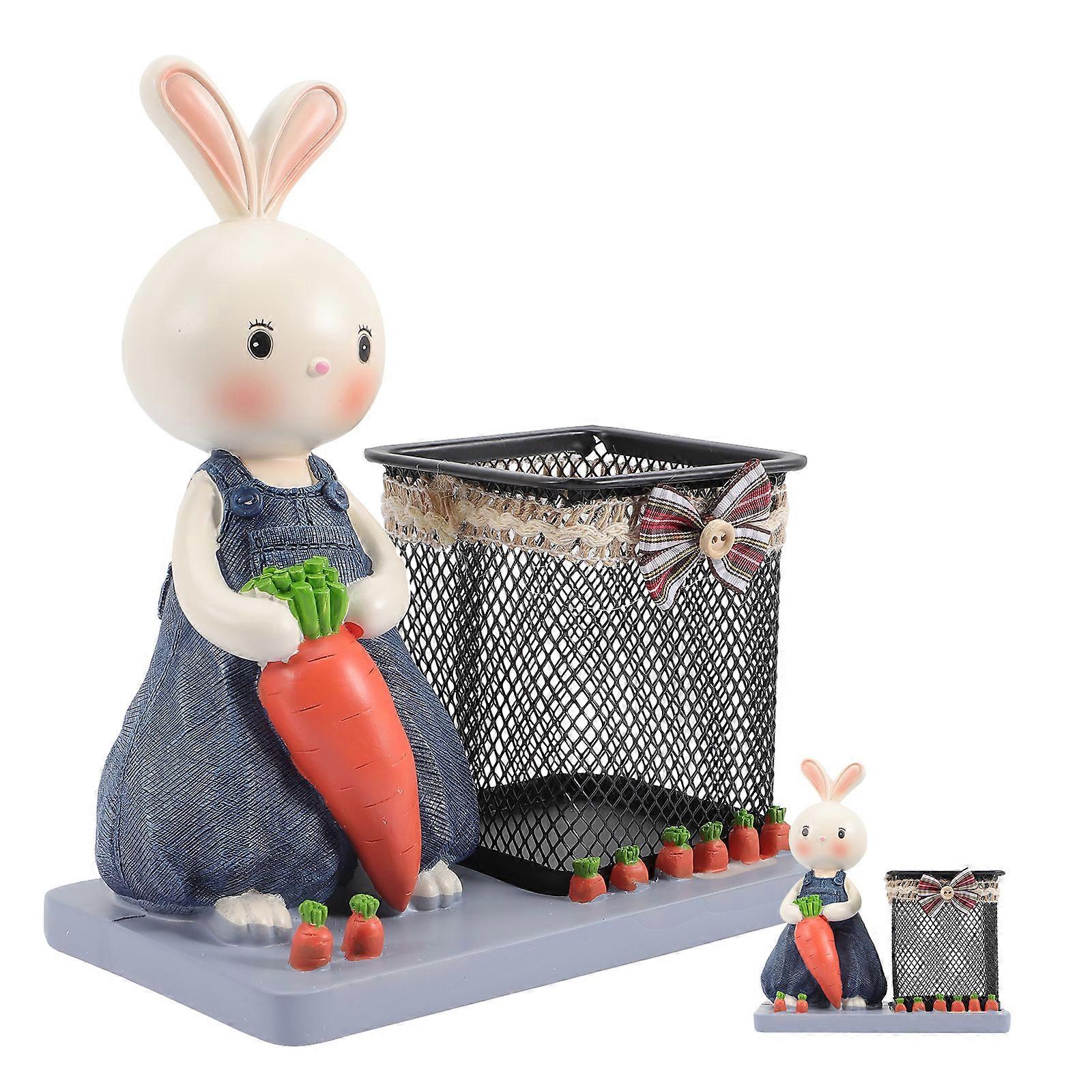 Bunny Pen Holder Multi-Function Organizer for Desktop Storage 2Pcs