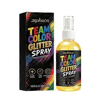 zephoco Body Glitter Spray, Fine Shimmer Mist for Body and Face, 100ml XWD