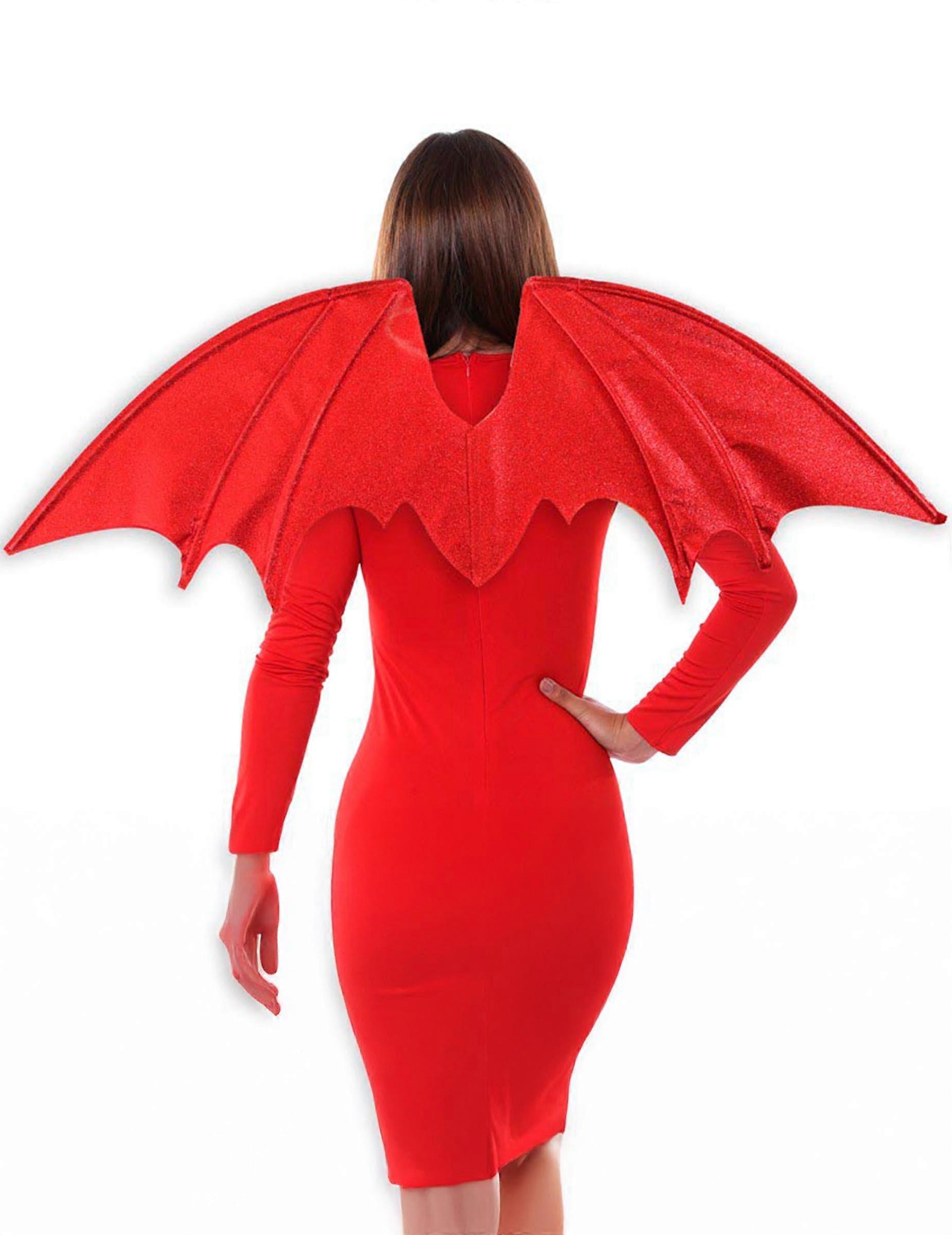 Adult Red Demon Wings